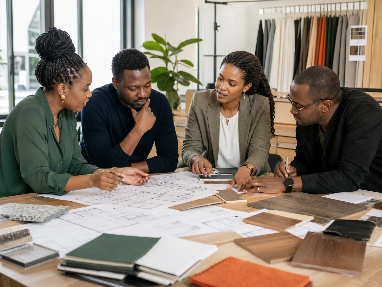Interior Finishes Kenya team at work