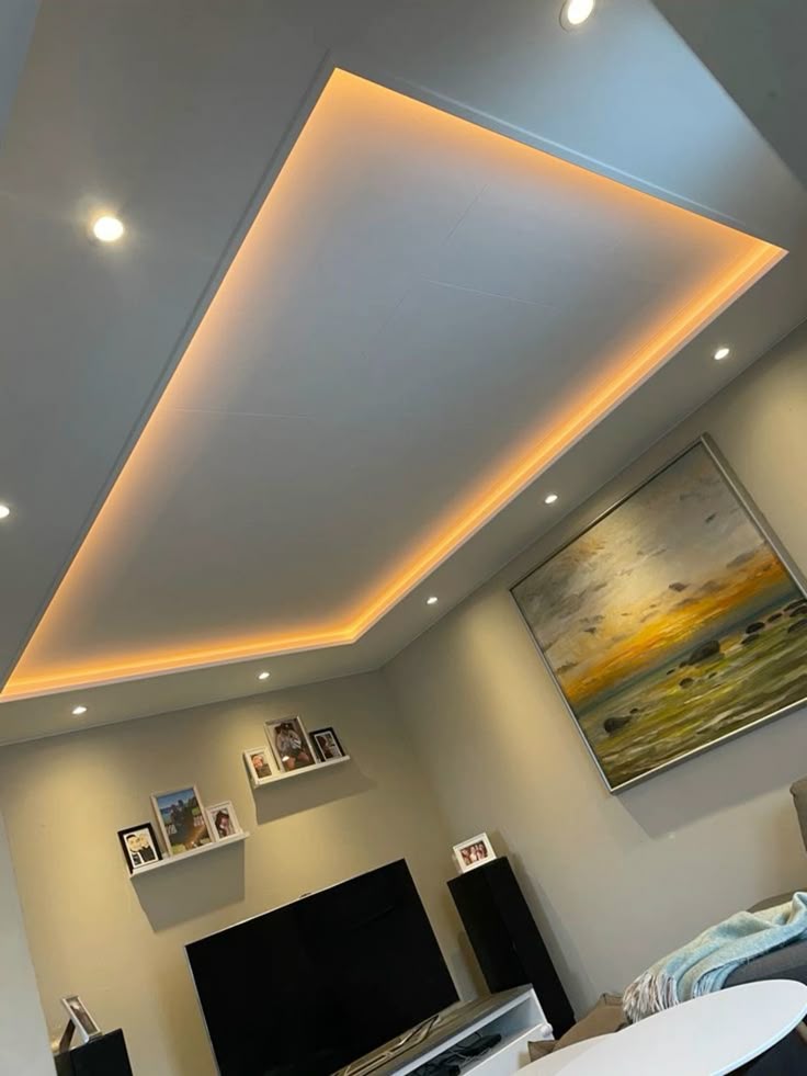 Modern Feature Walls and Gypsum Ceilings