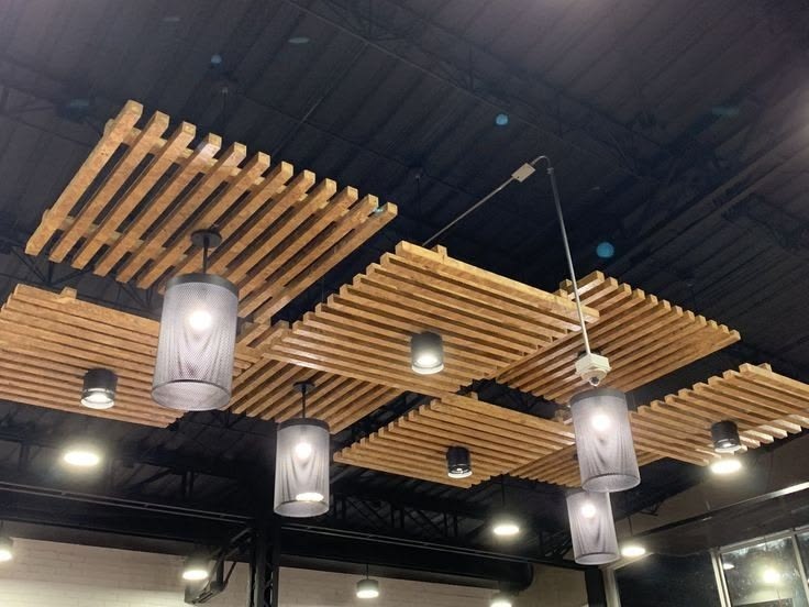 Suimas Interiors Ceiling Installation and Lighting Design for Restaurants